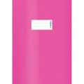 Produktbild: HERMA Heftumschlag mit Baststruktur pink Kunststoff DIN A4