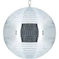 Produktbild: Relaxdays Discokugel Kunststoff Glas Metall Silber mit Öse 30 cm 1,2 kg