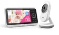 Produktbild: VTech Babymonitor VM350 – Video-Babyphone mit beweglicher Kamera – Klarer Sound, LCD-Farbbildschirm und Nachtsichtfunktion – Mit Gegensprechfunktion, Schlafliedern und Geräuschen