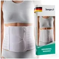 Produktbild: Seeger Gesundheitshaus Bauchband Bauchgurt – Abdominalbandage zur Stabilisierung von Bauch & Rumpf 21cm | Gr.6