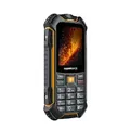 Produktbild: Hammer H Boost 2 LTE – Outdoor Handy IP68, 4G Dual SIM, Schwarz-Orange