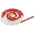 Produktbild: Meister Absperrkette 4520050, Länge 5m, aus Kunststoff, Materialstärke 6mm, rot / weiß