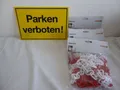 Produktbild: Set 3 X 5m Kunststoff Kette Absperrkette Parkplatzsperre Regenablaufkette+Parken