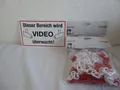 Produktbild: Set 2 X 5m Kunststoff Kette Absperrkette Parkplatzsperre Regenablaufkette+Video