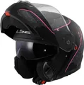 Produktbild: LS2, Klapphelme motorrad STROBE II LUX mat black pink, L