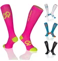 Produktbild: under pressure SPORT KOMPRESSIONSSTRUMPF ULTRALIGHT (Kompression: 20-22mmHg) Höchste Qualität-Made in Germany! (neon pink, Gr. 39-42 (Wadenumfang: 30-40cm))
