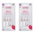 Produktbild: KISS  Jelly Fantasy Lange  Künstliche Fingernägel mit Kleber 79951 2 Stk.
