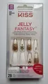 Produktbild: Kiss Jelly Fantasy , KGFJ03 79951 28 x Kunstnägel + Kleber NEU OVP