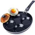 Produktbild: Granite Frying Pan 25 Cm 4 Holes Non Stick Induction