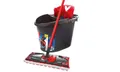 Produktbild: Vileda Ultramat 2in1 Bodenwischer Flachwischer Wischmop Eimer PowerPresse