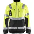 Produktbild: Hochsichtbare Softshell-arbeitsjacke 4900 – Neon-gelb/schwarz 4xl