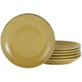 Produktbild: Creatable Desserttellerset, Currygelb, Keramik, 6-teilig, rund, Essen & Trinken, Geschirr, Teller, Kuchenteller