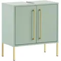 Produktbild: Schildmeyer Waschbeckenunterschrank Sarah 146545, 61,2 x 57,1 x 30,1cm, (B/H/T), stehend, matt mint
