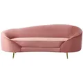 Produktbild: Sofa 2-sitzer Savar Samtstoff Rosa
