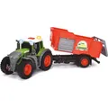 Produktbild: Dickie Bauernhof Fendt Traktor mit 26 cm Heuballenanhänger (203734001)