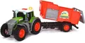 Produktbild: Dickie Toys - Fendt Traktor mit Anhänger (26 cm) - Traktor-Spielzeug für Kinder