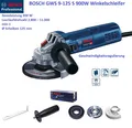 Produktbild: BOSCH Professional Winkelschleifer GWS 9-125s 900W Geschwindigkeitsregulierung⭐⭐