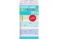 Produktbild: NEUMANN Wandkalender Superplaner Farbenfroh 2026 - Familien-Timer 22x45 cm - mit...
