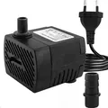 Produktbild: Mini Wasserpumpe (350L/H, 5W), Ultra Leise Aquarium Pumpe mit hohem Hub, 240V