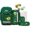 Produktbild: Ergobag Schulranzen-Set Pack BärRex 6-tlg. ergonomisch, höhenverstellbar - Grün