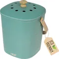Produktbild: HMF Nachhaltiger Biomülleimer 3780 Küche, Geruchsdichter Komposteimer mit Deckel, 6 Liter, Grün