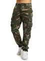 Produktbild: Brandit Pure Slim Fit Pants, Farbe: Woodland, Größe: 4XL