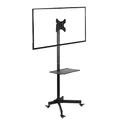 Produktbild: Ergosolid Standfuß mit Rollen, verstellbar, für LCD-Fernseher, 19-37 Zoll, bis 20kg, VESA-Normen von 75 x 75mm bis 200 x 200mm, Schwarz, 19
