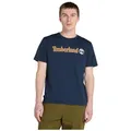 Produktbild: Timberland Mens Linear Logo Short Sleeve Tee dark sapphire M