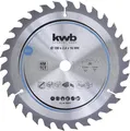 Produktbild: kwb Kreissägeblatt 190 x 16 mm - Schneller Schnitt für Weich- und Hartholz, Tisc