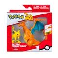 Produktbild: Pokémon - Battle Figur 2er Pack - Pack Glurak & Pikachu (NEU & OVP!)