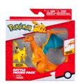 Produktbild: Pokémon - Battle Figur 2er Pack - Pack Glurak & Pikachu (NEU & OVP!)