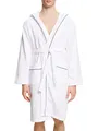 Produktbild: ESPRIT Unisex-Bademantel Box mit Kapuze Velours-Frottier, White, XS