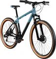 Produktbild: Galano Toxic 27,5 Zoll Mountainbike Hardtail 165 - 190 cm MTB für Damen und Herren 21 Gänge schwarz blau 46 cm
