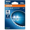 Produktbild: OSRAM Auto-Lampe Cool Blue Intense 2825CBN-2BL, W5W, Glühlampe, 12V / 5W, 2 Stück