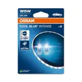 Produktbild: Osram COOL BLUE® INTENSE W5W, bis zu 4.000K, Halogen-Signallampe, Doppelblister (2 Lampen)