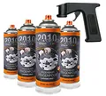 Produktbild: Paintsystems 4 x400ml, Felgenfolie schwarz matt, inkl. Handgriff Spraymaster