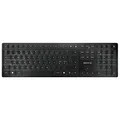 Produktbild: CHERRY KW 9100 SLIM Tastatur kabellos schwarz