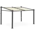Produktbild: Sweeek - Wandpergola 3x4m Mit Schiebeleinwand