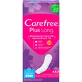 Produktbild: Carefree Slipeinlagen Plus Long mit Frischeduft, 40 St.