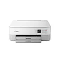Produktbild: Canon PIXMA TS5351a WH Drucker Farbtintenstrahl Multifunktionsgerät DIN A4 (Scanner, Kopierer, OLED, 4.800 x 1.200 dpi, USB, WLAN, Duplexdruck, 2 Papierzuführungen), weiß