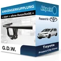 Produktbild: G.D.W. Anhängekupplung starr passend für Toyota Proace City Verso 19 - jetzt neu