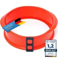 Produktbild: Silikon Springform Antihaftbeschichtete Kuchen Backform Silikonform mit Glasb...