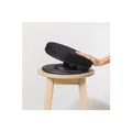 Produktbild: SWEDISH POSTURE® BALANCE CORE TRAINER für aktives Sitzen | Sitzauflage für Bürostuhl | Beckenbodentraining | Balance Training | Instabilität | orthopädisch und ergonomisch | Inkl. Anleitung, Schwarz