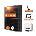 Produktbild: 3000W Solaranlage Set Photovoltaik - SOLIS Wechselrichter mit WLAN