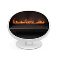 Produktbild: Heizlüfter Fernbedienung Kaminfeuer Effekt Wassernebel Elektrische Heizung 1500W