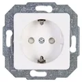 Produktbild: Kopp Einsatz Schutzkontakt-Steckdose Europa Arktis-Weiß, Matt 112613086 (112613086)
