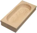 Produktbild: Gravidus Butterdose Butterform aus Ahorn Holz 125g