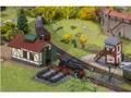 Produktbild: Faller 222108 Set Nebenbahnlokschuppen mit Blockstelle N Bausatz Neu