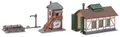 Produktbild: Faller 222108 Nebenbahnlokschuppen mit Blockstelle Spur N Epoche II Bausatz Neu