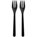 Produktbild: circulware RESBONSIBLES Mehrweg-Gabeln, Kunststoff schwarz, 50 St.